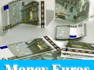 5유로 지폐 3D 모델