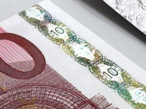 10 euro paper money Modèle 3D