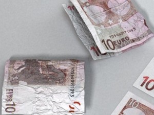 10 euro paper money Modèle 3D