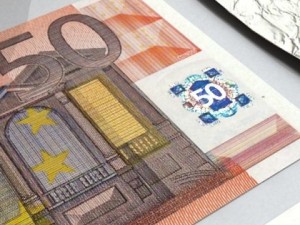 50 euro paper money 3D Model