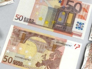 50 euro paper money Modello 3D