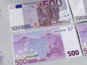 500 euros banknote 3D-Modell