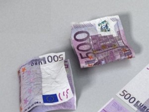 500 euros banknote 3D-Modell