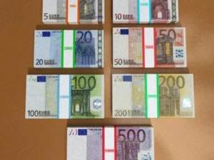 european paper money collection 3D Model