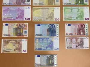 european paper money collection 3D 模型