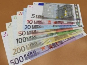 european paper money collection 3D Model