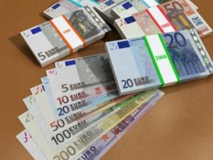 european paper money collection 3D Model