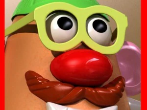 іграшка містер картопляна голова 3D Модель