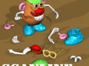 mister potato head toy 3D Модель
