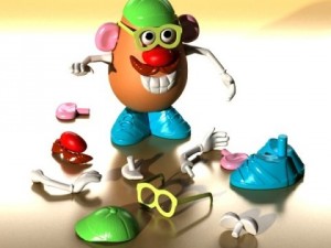 mister potato head toy 3D Модель