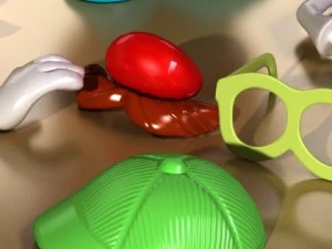 mister potato head toy 3D Model