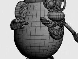 mister potato head toy 3D Model