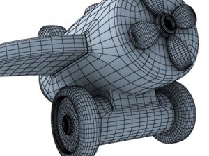wooden toy car truck  plane 3D Модель