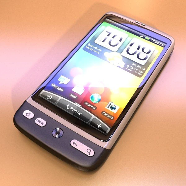htc desire photorealistic high detail 3D Model .c4d .max .obj .3ds .fbx .stl .blend