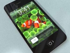 apple iphone 4 high detail realistic 3Dモデル