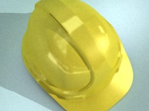 safety helmet 3D 模型