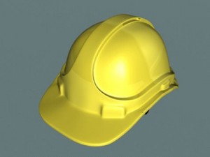 safety helmet 3D 模型