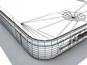 apple iphone 4 ipad alto detalhe realista Modelo 3D