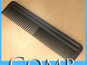 black comb high detail realistic 3D मॉडल