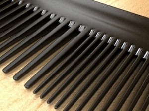 black comb high detail realistic Modelo 3D