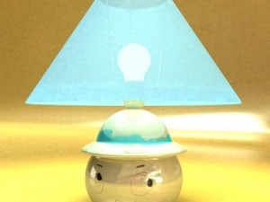 little table lamp 3Dモデル