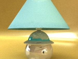 little table lamp 3Dモデル