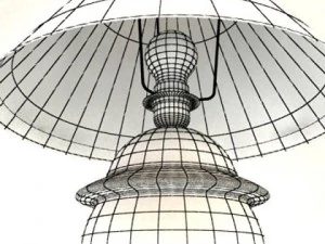 little table lamp 3D Model