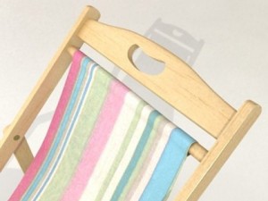 beach chair high detail realistic 3D Модель
