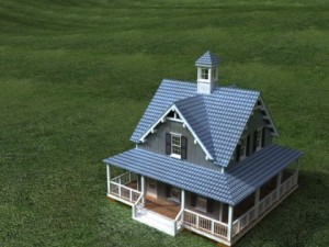 house vray scanline 3Dモデル