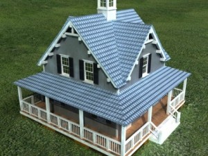house vray scanline 3Dモデル