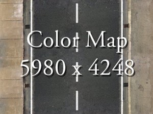 realistic road high res 5980 x 4248 3D-Modell