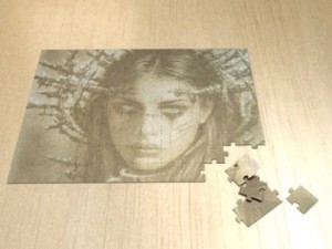 jigsaw puzzle 108 pieces 3D-Modell