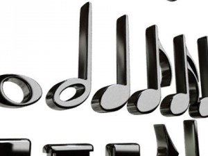 musical symbols 3D 模型