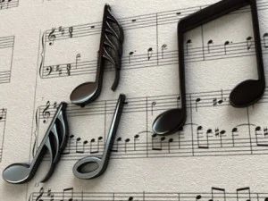 musical symbols 3D Model