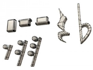 musical symbols 3D 模型