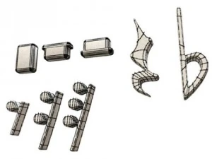 musical symbols 3D Model