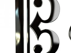 musical symbols 3D Model