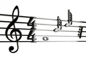 musical symbols 3D Model