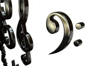 musical symbols 3D Model