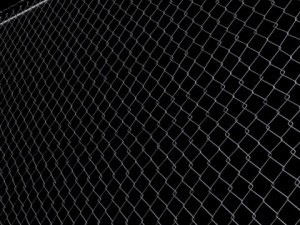 chainlink fence barbed wire high detail 3D 모델