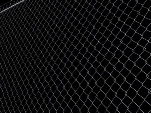 chainlink fence barbed wire high detail 3D Model