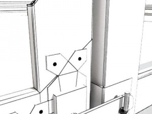 wooden fence high detail Modelo 3D