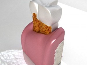 tooth dental plaque high detail 3D 모델
