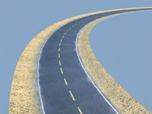 realistic desert road high resolution Modelo 3D