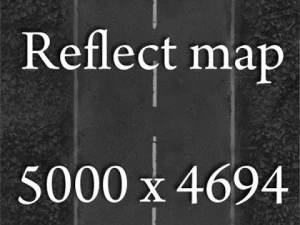 realistic desert road high resolution 3D Model