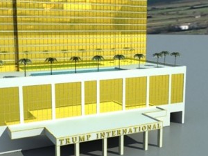 trump international hotel  high detailed Modelo 3D