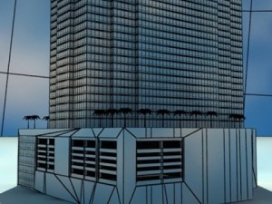 trump international hotel  high detailed Modelo 3D