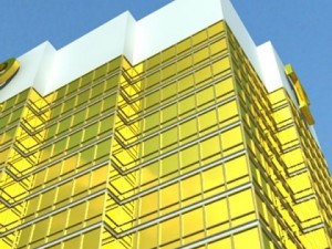 trump international hotel  high detailed Modelo 3D