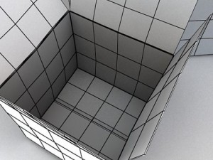 photoreal cardboard carton high res 3D Модель