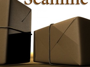 cardboard box wrapped in brown paper Modelo 3D